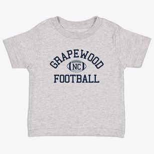 Grapewood North Carolina Football Toddler T-Shirt