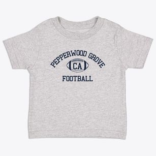 Pepperwood Grove California Football Toddler T-Shirt