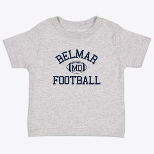Belmar Maryland Football Toddler T-Shirt