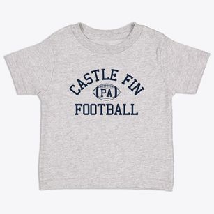 Castle Fin Pennsylvania Football Toddler T-Shirt