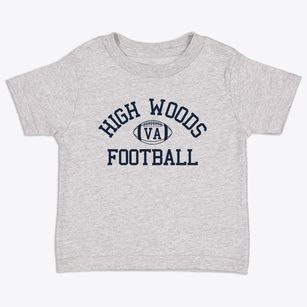 High Woods Virginia Football Toddler T-Shirt