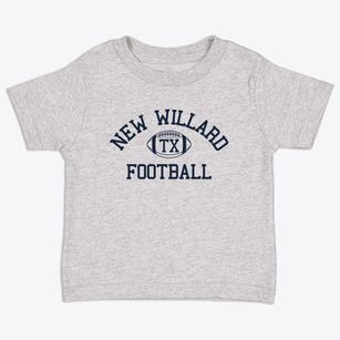 New Willard Texas Football Toddler T-Shirt