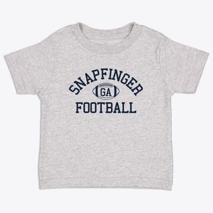 Snapfinger Georgia Football Toddler T-Shirt