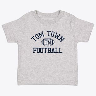 Tom Town Tennessee Football Toddler T-Shirt
