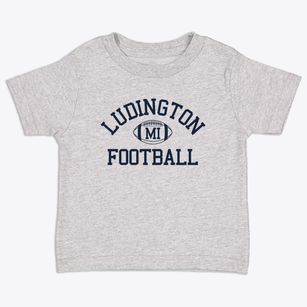 Ludington Michigan Football Toddler T-Shirt