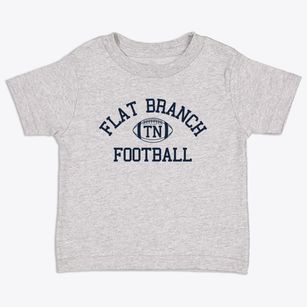 Flat Branch Tennessee Football Toddler T-Shirt