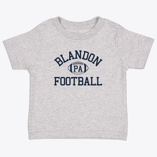 Blandon Pennsylvania Football Toddler T-Shirt