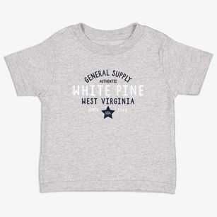 White Pine West Virginia General Supply Toddler T-Shirt