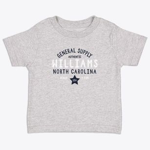 Williams North Carolina General Supply Toddler T-Shirt