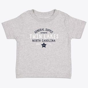 Twin Lakes North Carolina General Supply Toddler T-Shirt