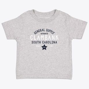 Clambank South Carolina General Supply Toddler T-Shirt