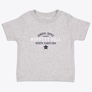 Moffitt Hill North Carolina General Supply Toddler T-Shirt