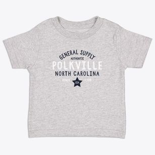 Polkville North Carolina General Supply Toddler T-Shirt