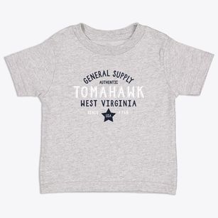 Tomahawk West Virginia General Supply Toddler T-Shirt