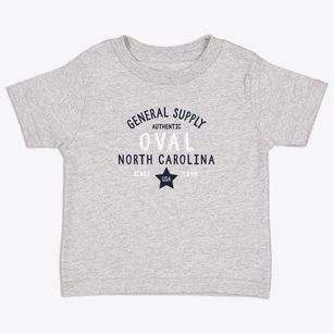 Oval North Carolina General Supply Toddler T-Shirt