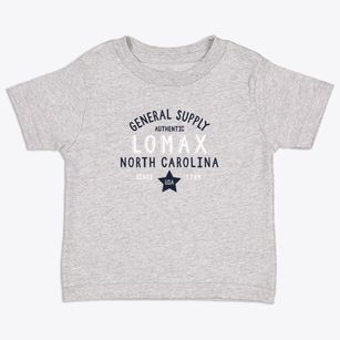 Lomax North Carolina General Supply Toddler T-Shirt