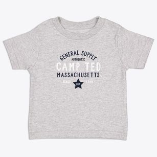 Camp Ted Massachusetts General Supply Toddler T-Shirt