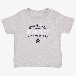 Berkeley West Virginia General Supply Toddler T-Shirt