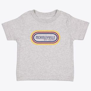 Mckinleyville West Virginia Color Loop Toddler T-Shirt