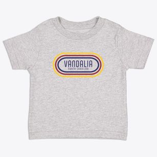 Vandalia North Carolina Color Loop Toddler T-Shirt
