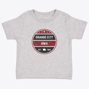Orange City Iowa Americana Toddler T-Shirt