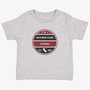Mayflower Village California Americana Toddler T-Shirt