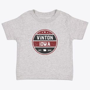 Vinton Iowa Americana Toddler T-Shirt