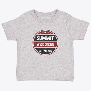 Summit Wisconsin Americana Toddler T-Shirt