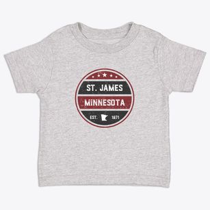 St. James Minnesota Americana Toddler T-Shirt