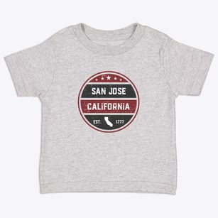 San Jose California Americana Toddler T-Shirt