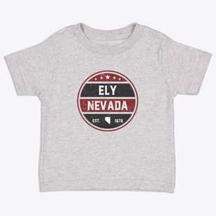 Ely Nevada Americana Toddler T-Shirt