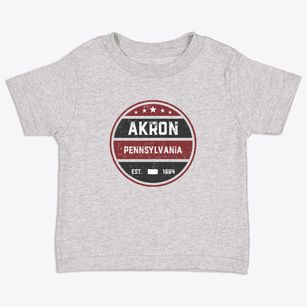 Akron Pennsylvania Americana Toddler T-Shirt