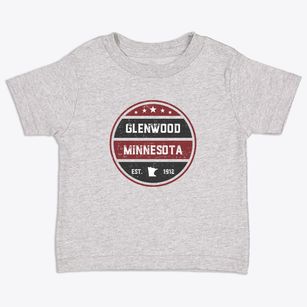 Glenwood Minnesota Americana Toddler T-Shirt