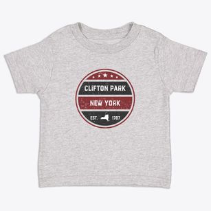 Clifton Park New York Americana Toddler T-Shirt