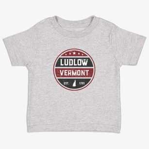 Ludlow Vermont Americana Toddler T-Shirt