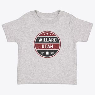 Willard Utah Americana Toddler T-Shirt