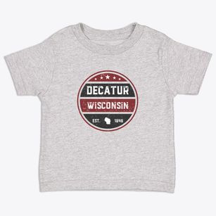 Decatur Wisconsin Americana Toddler T-Shirt