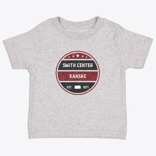 Smith Center Kansas Americana Toddler T-Shirt