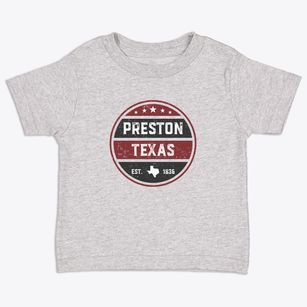 Preston Texas Americana Toddler T-Shirt