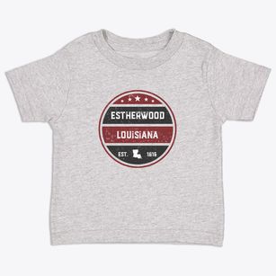 Estherwood Louisiana Americana Toddler T-Shirt