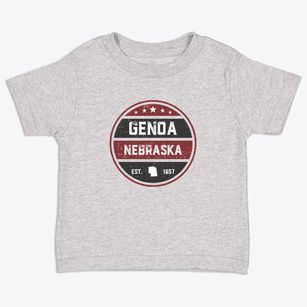 Genoa Nebraska Americana Toddler T-Shirt