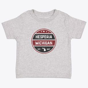 Hesperia Michigan Americana Toddler T-Shirt