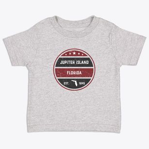 Jupiter Island Florida Americana Toddler T-Shirt