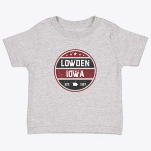 Lowden Iowa Americana Toddler T-Shirt