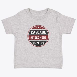 Cascade Wisconsin Americana Toddler T-Shirt