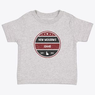New Meadows Idaho Americana Toddler T-Shirt