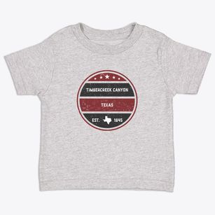 Timbercreek Canyon Texas Americana Toddler T-Shirt