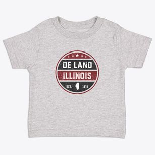 De Land Illinois Americana Toddler T-Shirt