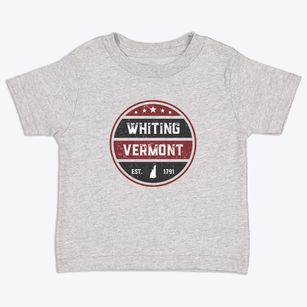 Whiting Vermont Americana Toddler T-Shirt