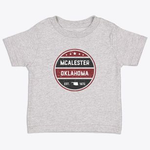 Mcalester Oklahoma Americana Toddler T-Shirt